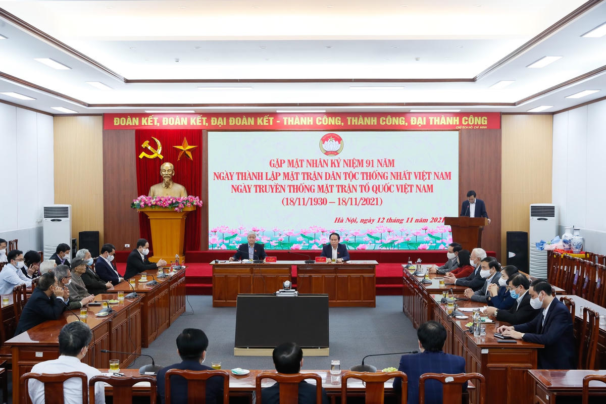 Quang cảnh buổi gặp mặt.