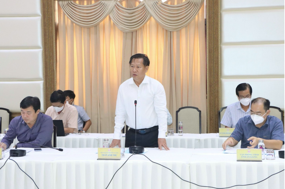 Ông Trần Anh Thư – Phó CT UBND Tỉnh An Giang phát biểu
