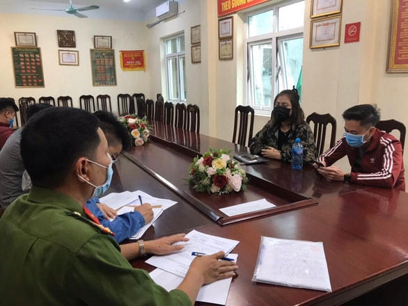 Một số trường hợp tung tin giả bị cơ quan chức năng mời tới làm việc.