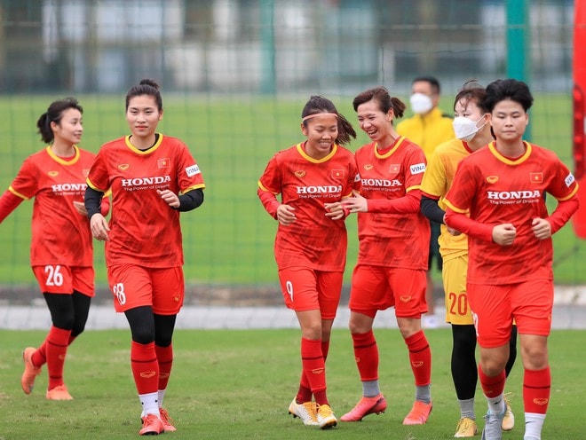 Tuyển nữ Việt Nam tập trung cho mục tiêu SEA Games.