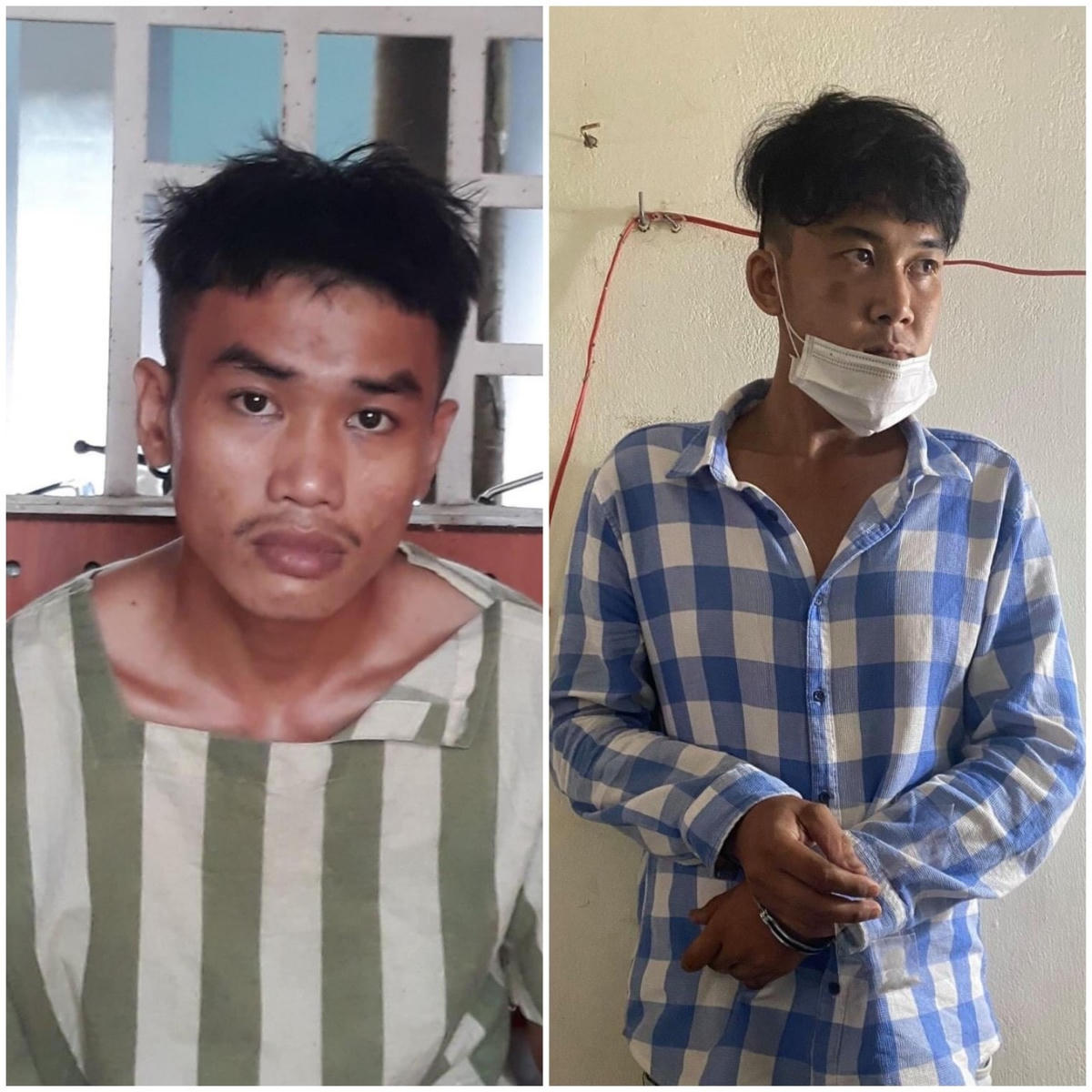 Đối tượng Danh và Cường. Ảnh: CA.