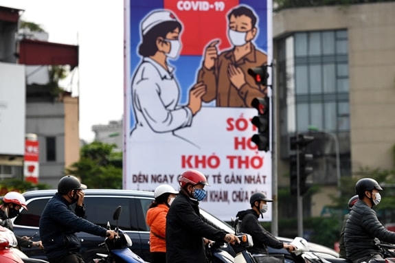 Hình ảnh Việt Nam chống dịch Covid-19 được Reuters giới thiệu và cho rằng điều đó là nền tảng để kinh tế Việt Nam hồi phục và phát triển.