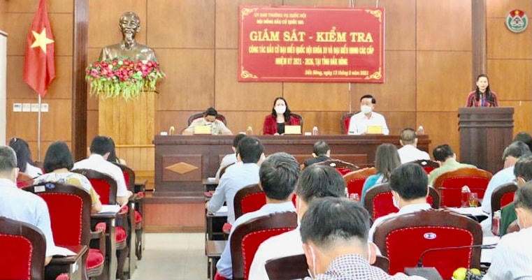 Phó Chủ tịch nước Võ Thị Ánh Xuân, đến thăm và làm việc tại Đăk Nông.