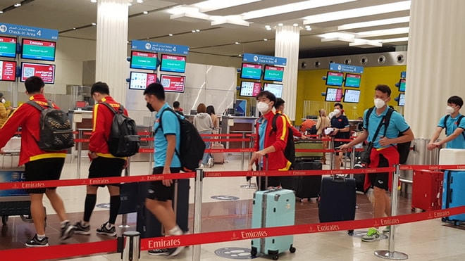 Đội tuyển Việt Nam sẽ sang Singapore ngày 1/12.Ảnh: VFF.