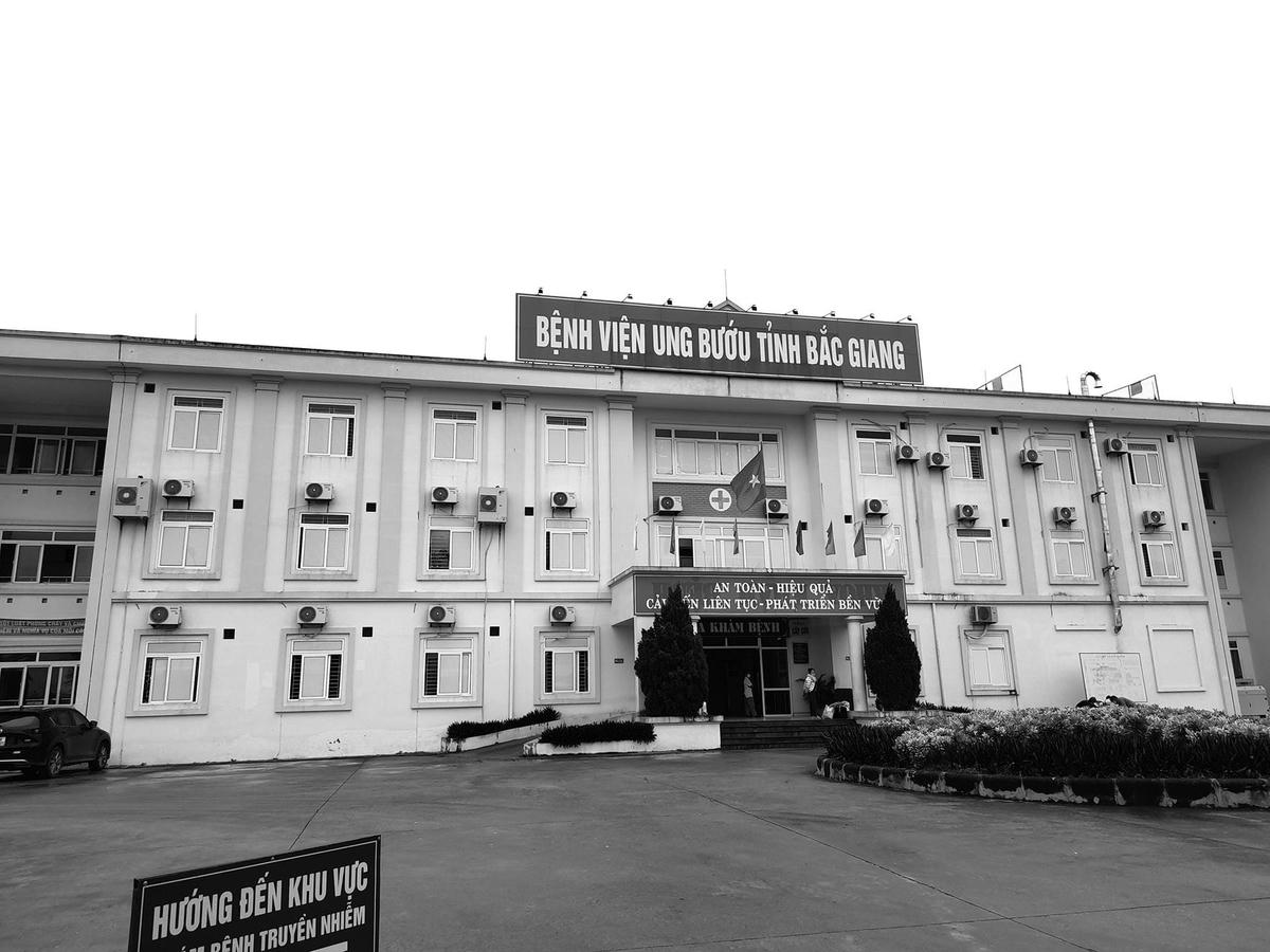Bệnh viện ung bướu tỉnh Bắc Giang.