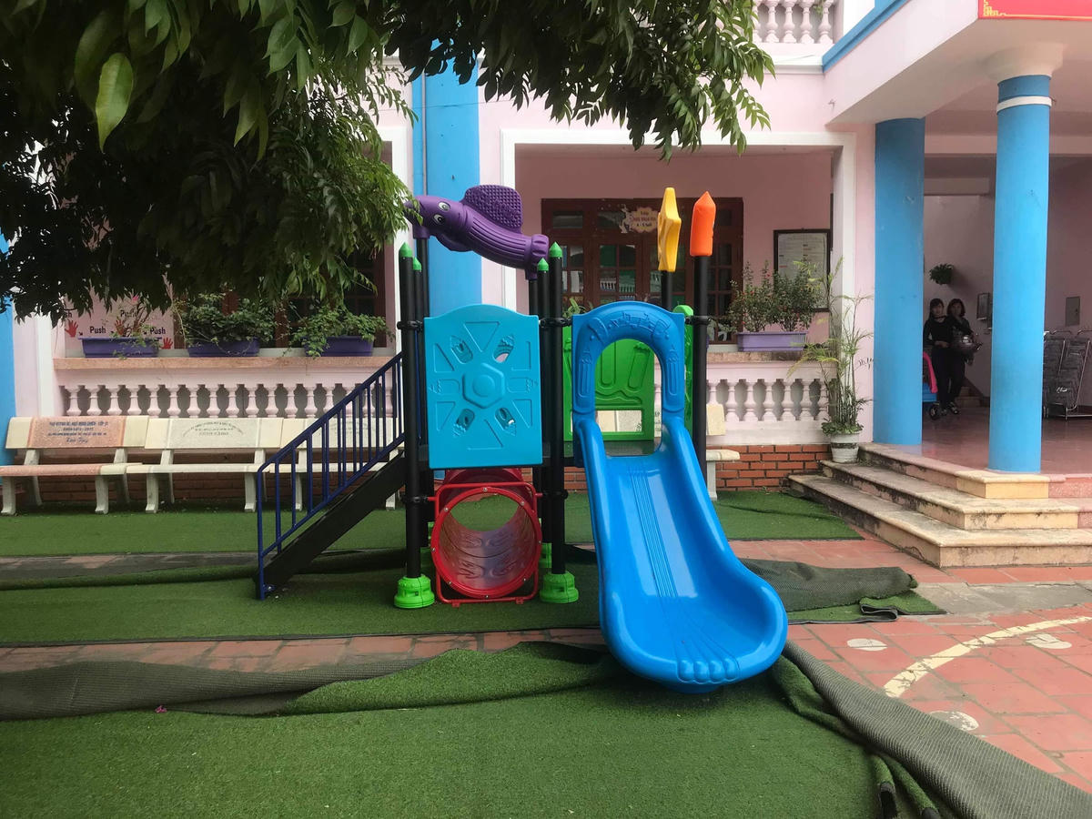 Trường mầm non Phù Lỗ, huyện Sóc Sơn.
