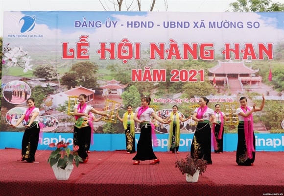 Các hoạt động tại Lễ hội Nàng Han 2021. Ảnh: Kim Anh.