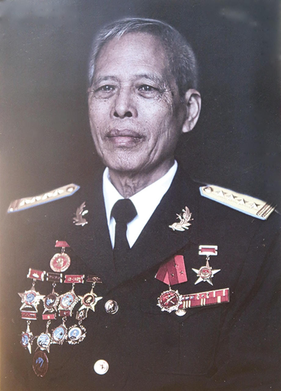 Anh hùng Lực lượng vũ trang nhân dân Nguyễn Quang Hùng. (Ảnh: nhân vật cung cấp).