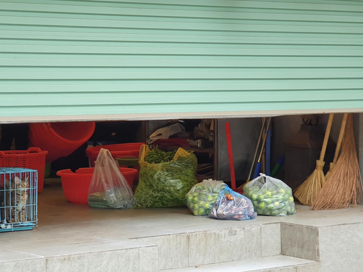 Nguyên liệu đã được chuẩn bị sẵn sàng.