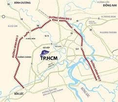 Sơ đồ đường Vành đai 3 TP HCM.