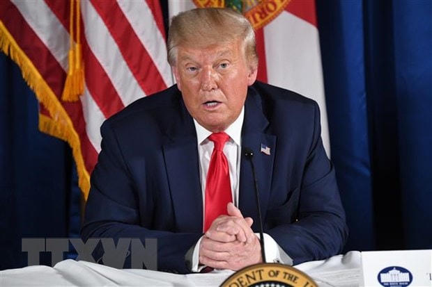 Tổng thống Mỹ Donald Trump. (Nguồn: AFP/TTXVN)