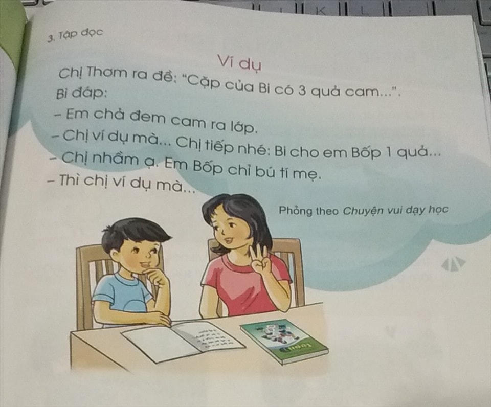 Một bài học gây tranh cãi..