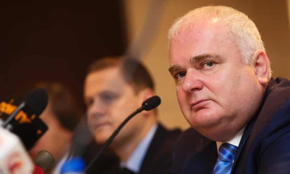 Matthias Warnig - Người đứng đầu công ty điều hành Nord Stream 2. Ảnh: SCMP.