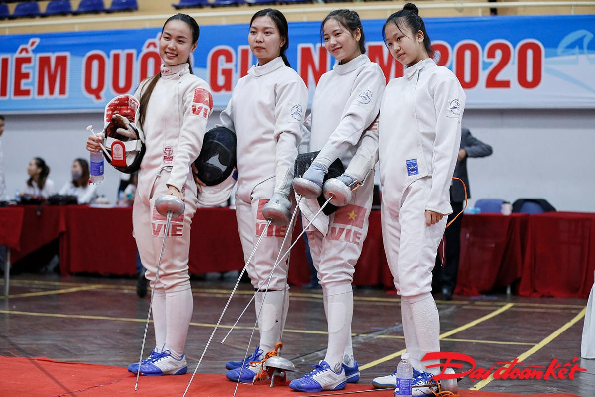 Giải thi đấu năm nay có sự góp mặt của nhiều kiếm nữ vô cùng xinh đẹp, với chiều cao rất lý tưởng, trung bình 1m70.