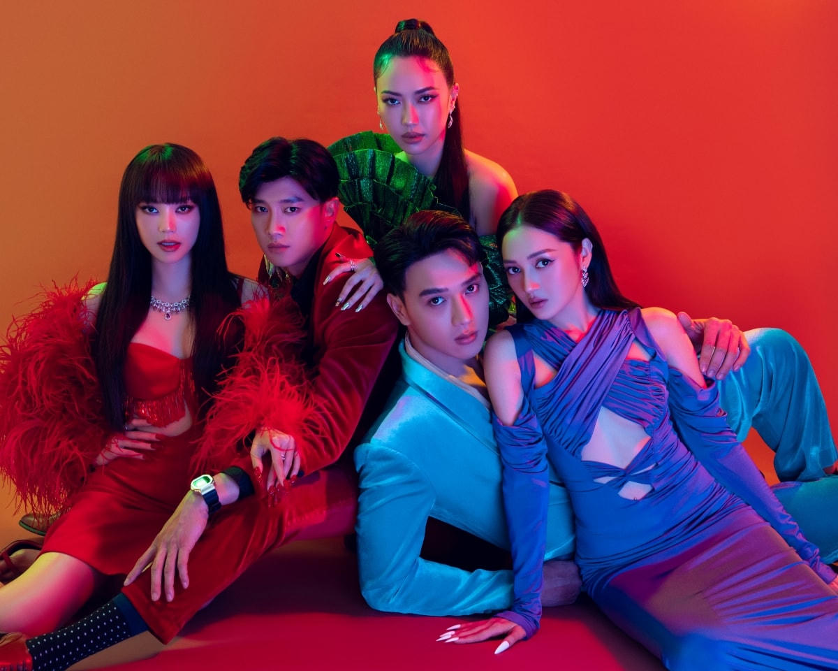 Các diễn viên tham gia phim “Bẫy ngọt ngào”.  