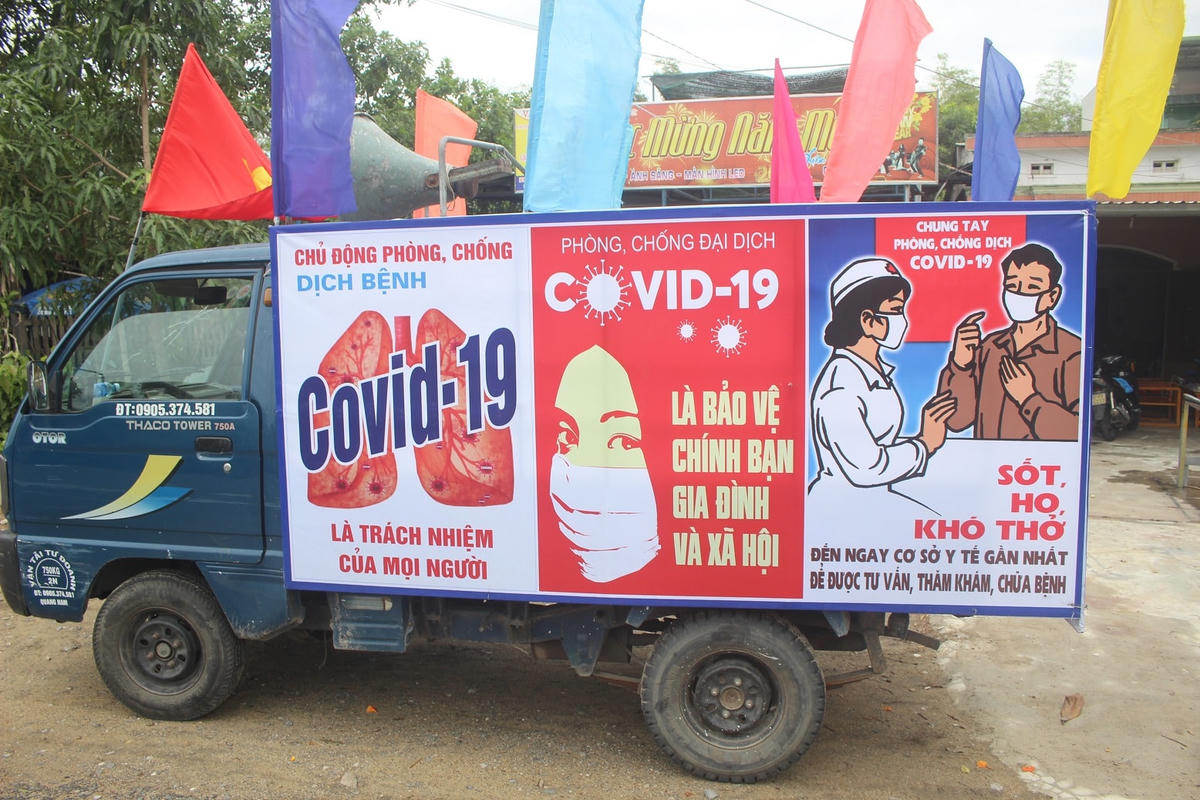 Quảng Nam đẩy mạnh công tác phòng, chống dịch Covid-19.