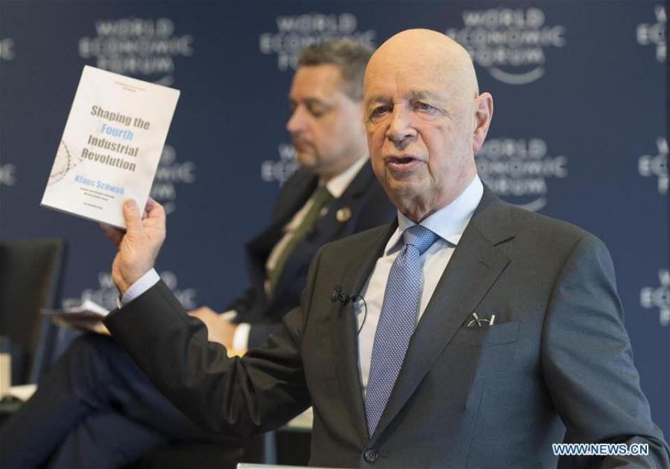 Nhà sáng lập WEF Klaus Schwab.