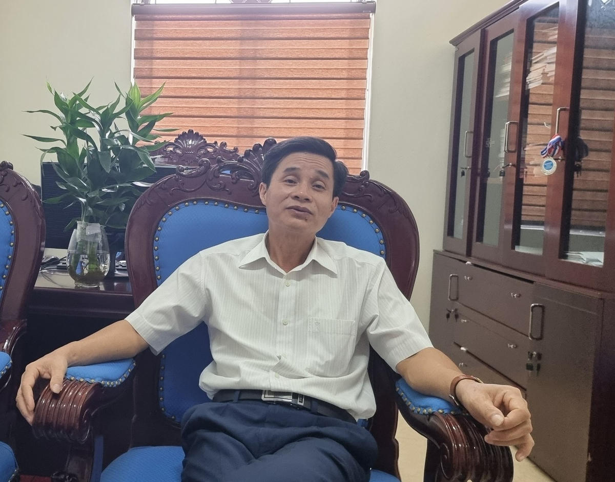 Chủ tịch MTTQ huyện Cẩm Thủy ông Ngô Anh Thúy.