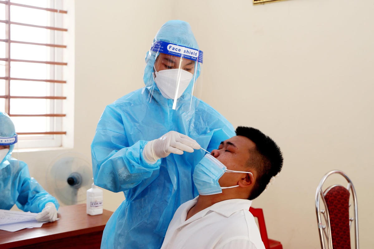 Huyện Nghi Xuân vẫn phải thực hiện nghiêm công tác phòng, chống dịch.