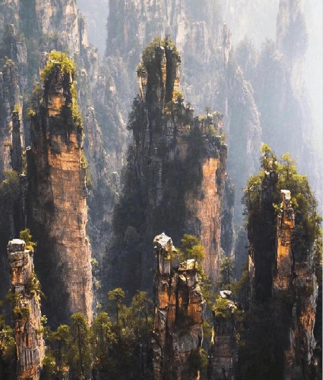 Những ngọn núi thật hùng vĩ.
