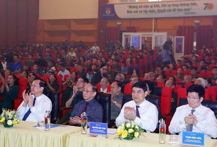 Các đại biểu tham dự Lễ kỷ niệm. (Ảnh: Thống Nhất/TTXVN).
