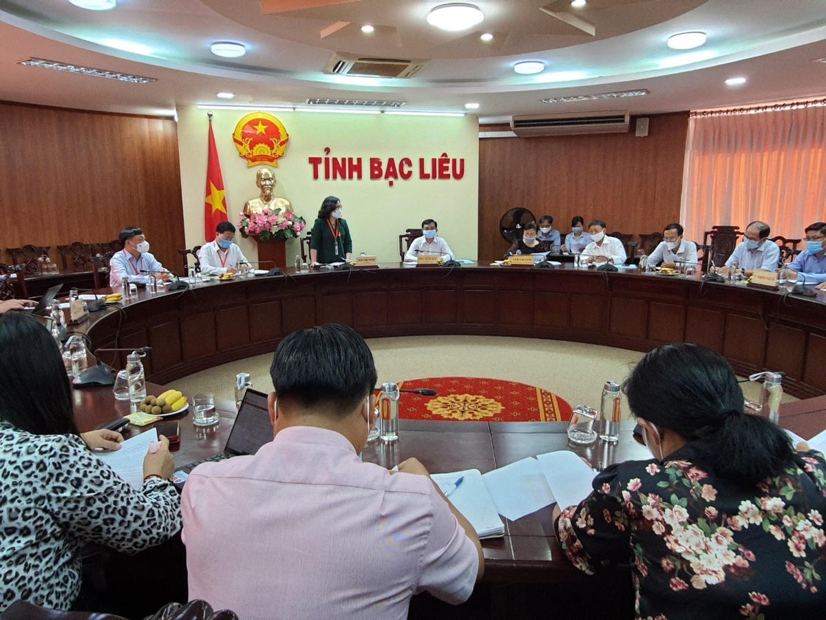 Thứ trưởng Bộ GD&ĐT Ngô Thị Minh làm việc với tỉnh Bạc Liêu về công tác chuẩn bị kỳ thi tốt nghiệp THPT.