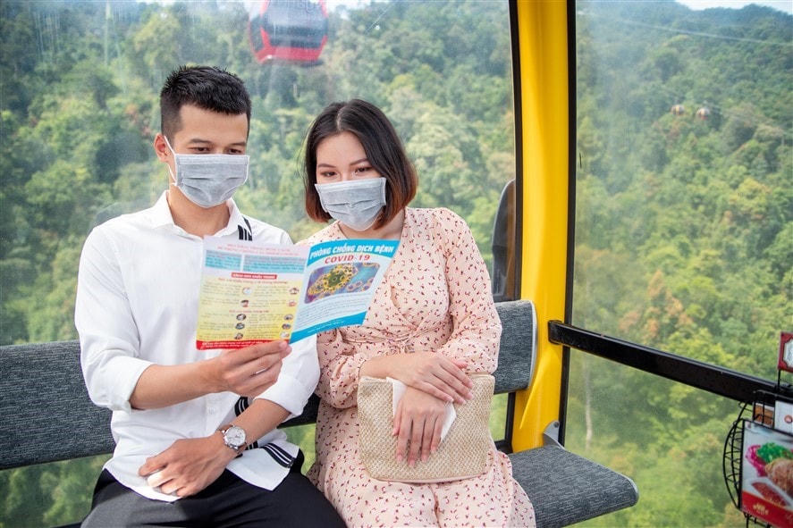 Quy trình đón khách an toàn tại Bà Nà Hills được triển khai như thế nào?
