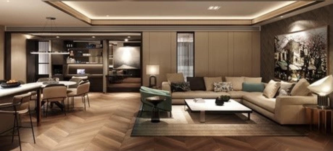 Nôi thất bên trong căn hộ Ritz-Carlton Hà Nội.