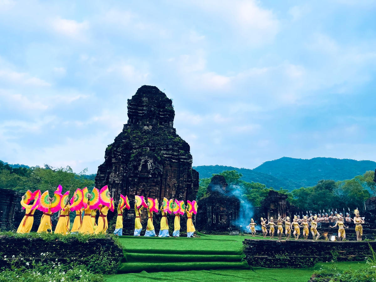 Những điệu múa Chăm pa sẽ được tái diễn trong “Đêm Mỹ Sơn huyền thoại”.