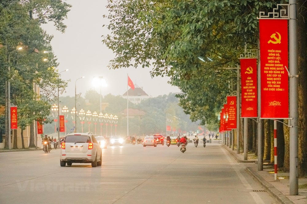 Đại hội XIII của Đảng sẽ diễn ra từ ngày 25/1 đến ngày 2/2/2021, tại Hà Nội. (Ảnh: Minh Hiếu/Vietnam+).