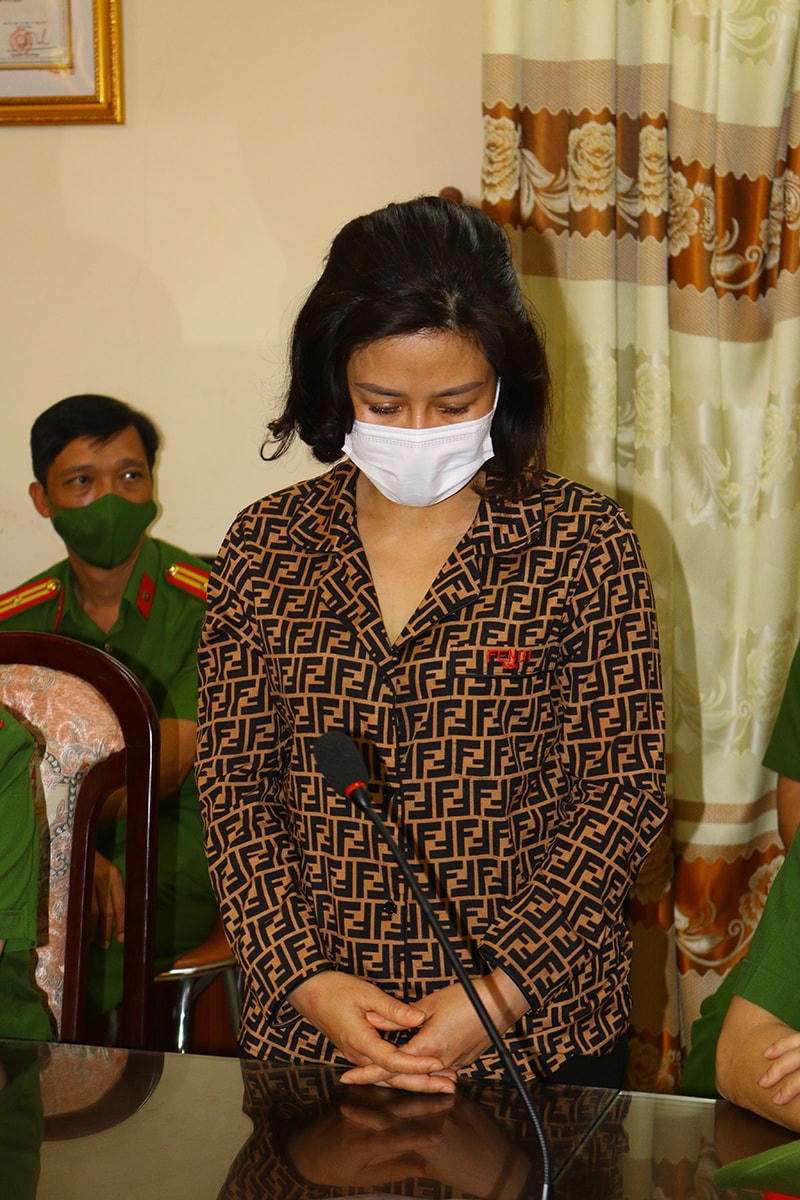 Bị can Vũ Thị Ngọc Thanh.