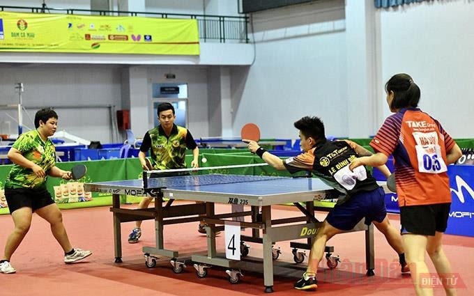114 VĐV chuyên nghiệp sẽ cùng tham gia tranh tài tại Giải vô địch bóng bàn toàn quốc báo Nhân dân lần thứ 39.
