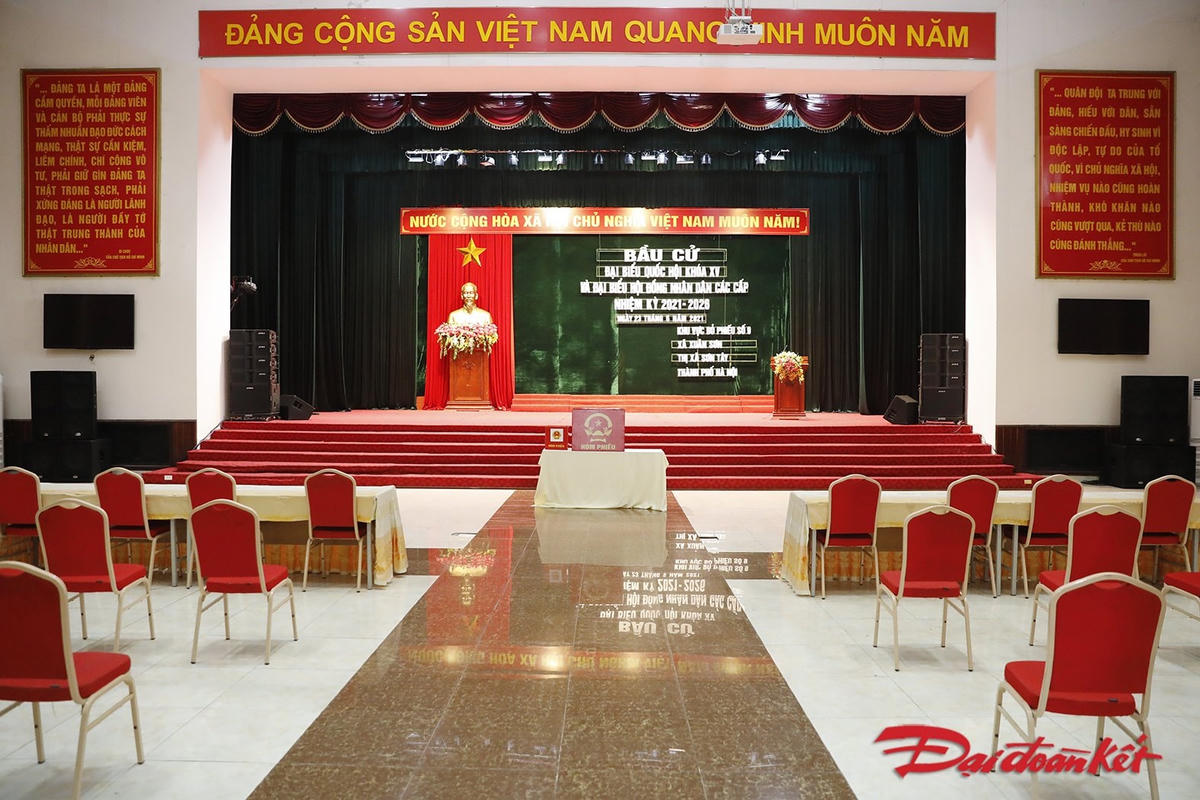 Trường Quân sự Bộ Tư lệnh Thủ đô sẵn sàng cho Ngày hội toàn dân