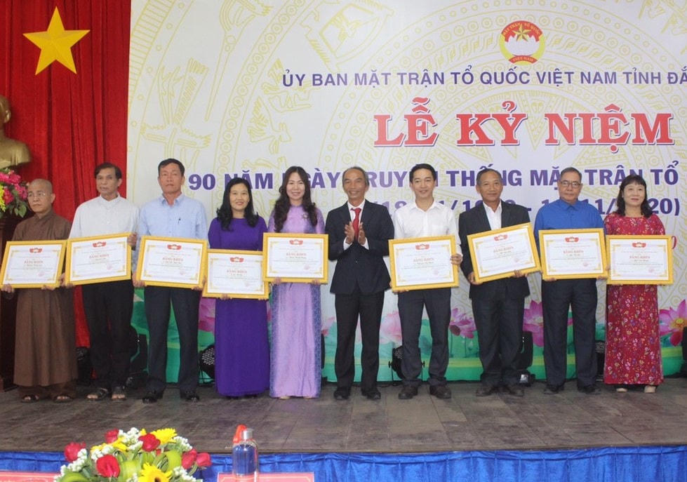 Đắk Nông: Tăng cường xây dựng hệ thống Mặt trận các cấp vững mạnh