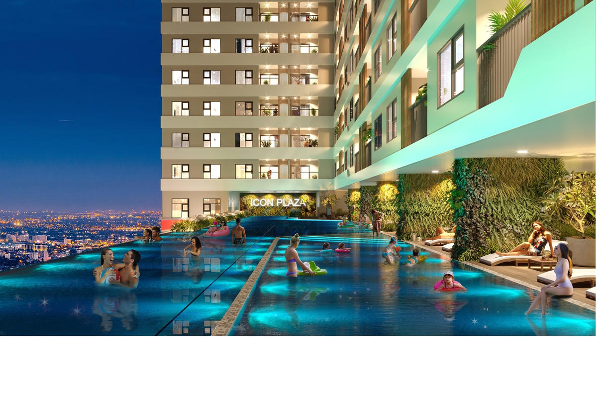 Căn hộ Icon Plaza tạo ấn tượng mạnh với phương thức thanh toán 1%/tháng đến khi nhận nhà. 