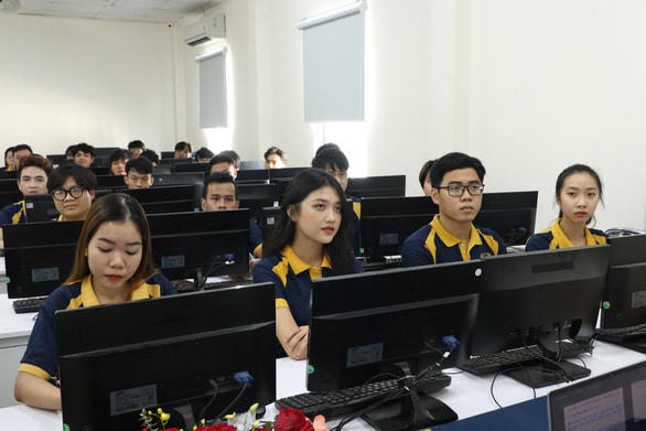 Sinh viên Trường Đại học Gia Định. Ảnh: website nhà trường.