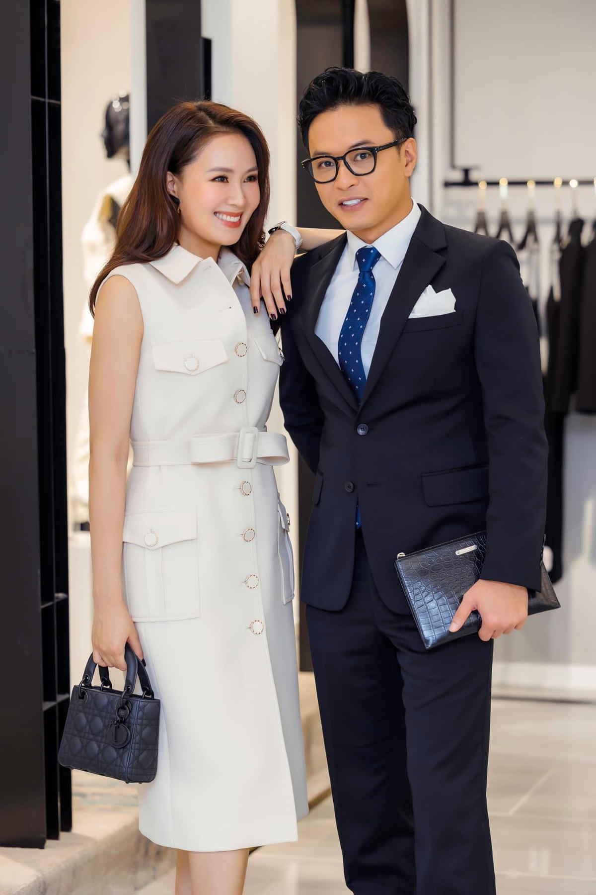 Cặp đôi vàng của làng phim truyền hình Việt tỏ rõ sự ăn ý ngay những khoảnh khắc thường nhật. 