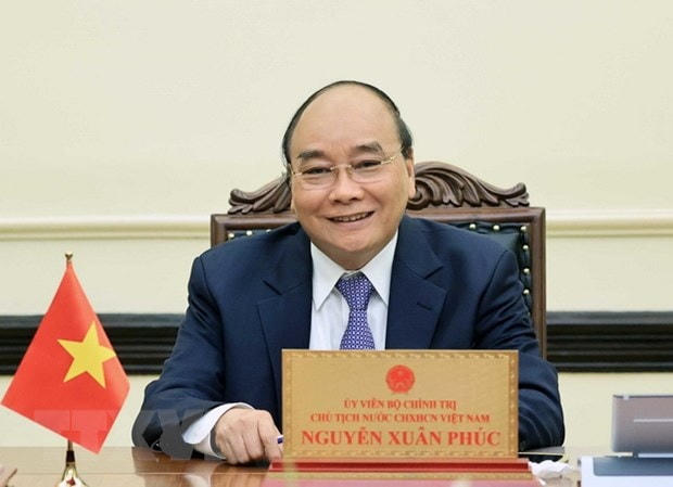 Chủ tịch nước Nguyễn Xuân Phúc.