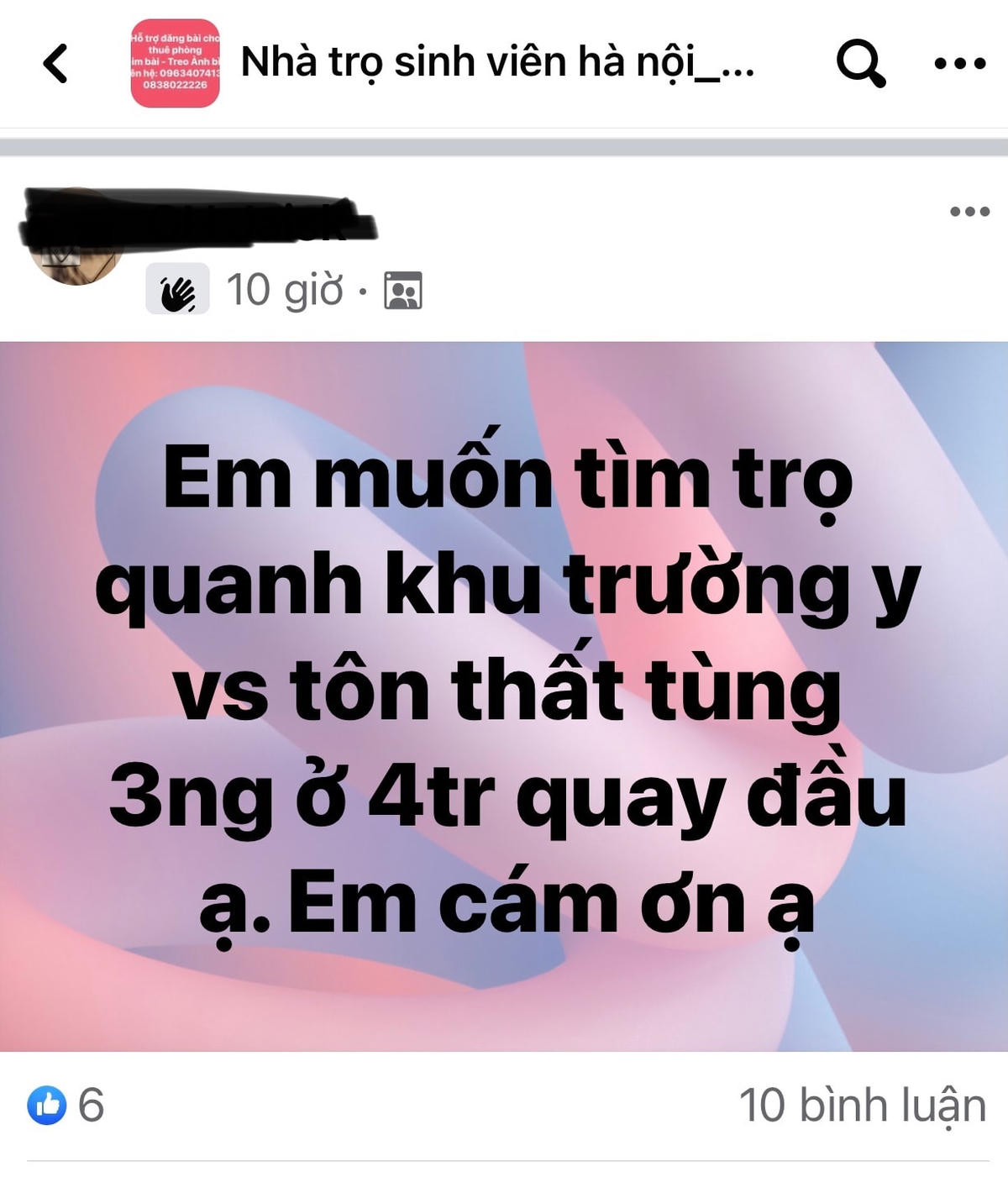 Sinh viên tăng tốc tìm nhà trọ sau Tết Nguyên đán