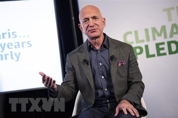 CEO của Amazon, tỷ phú Jeff Bezos. (Ảnh: AFP/TTXVN)