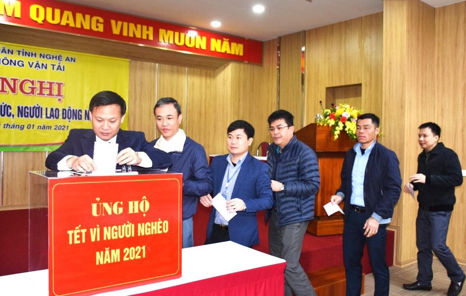 Trong 5 qua, Sở GTVT đã ủng hộ hơn 11 tỷ đồng cho công tác an sinh xã hội trong toàn tỉnh.