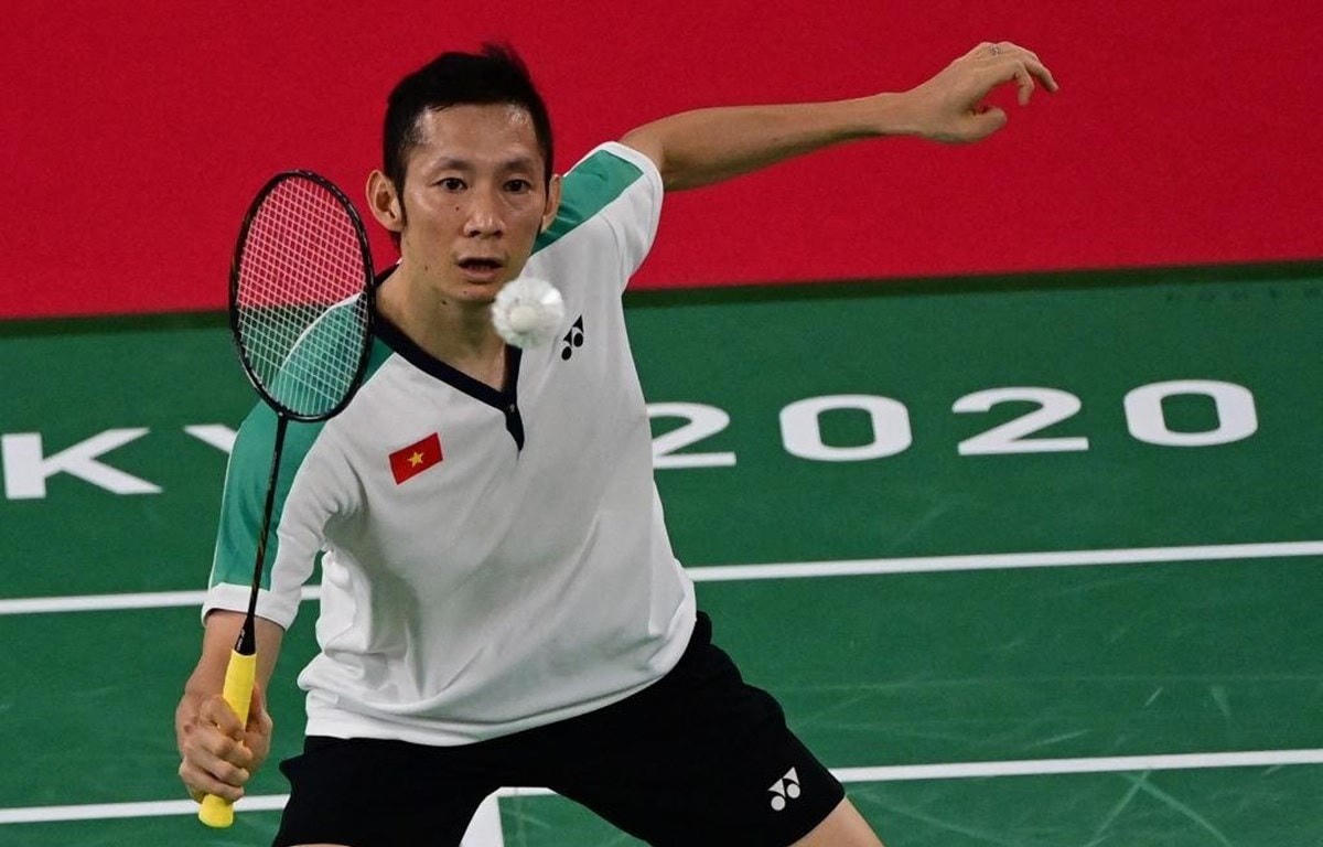 Tiến Minh sẽ thi đấu trận cuối cùng vòng bảng Olympic 2020 gặp đối thủ Dwicahyo Ade Resky.