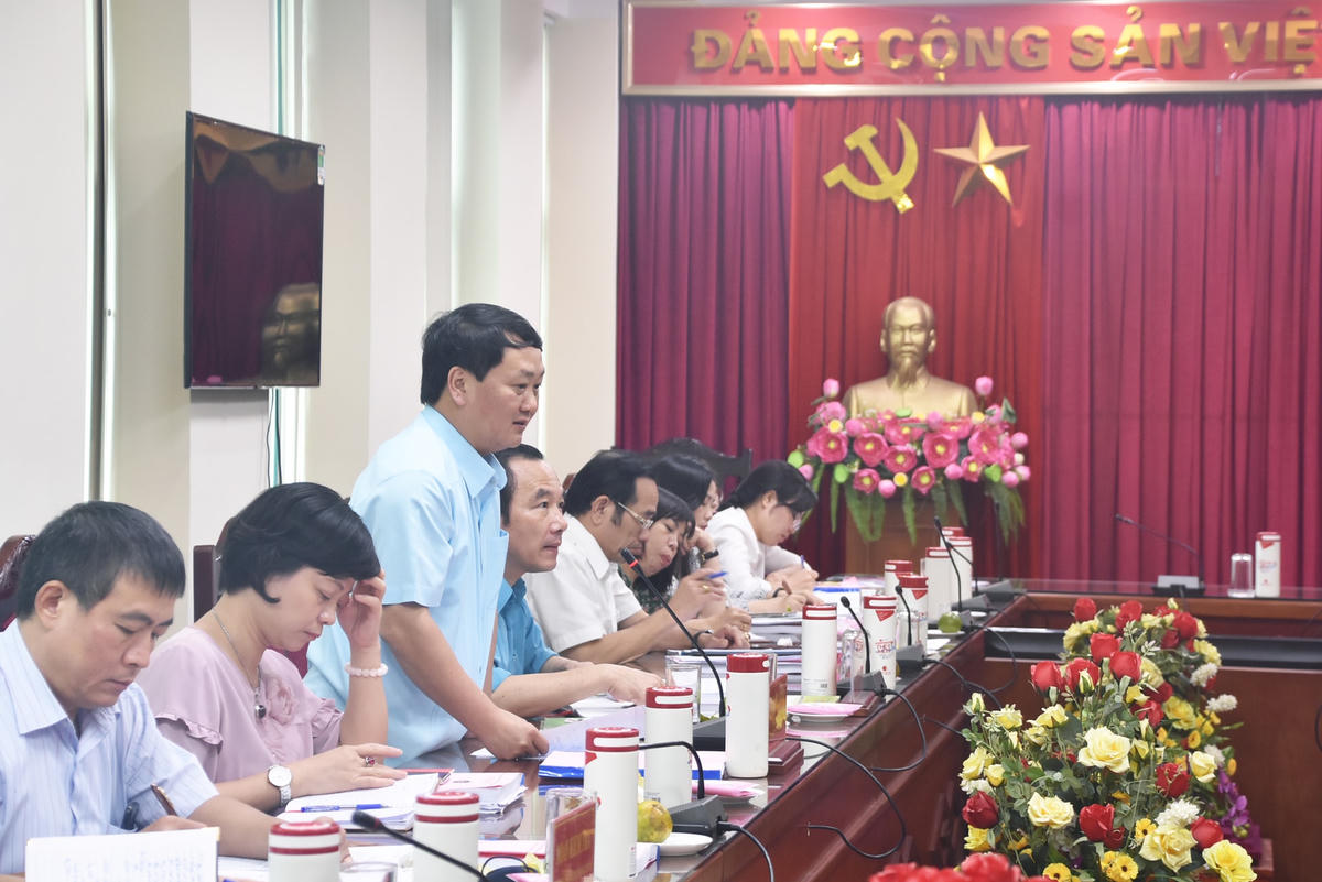 Đoàn công tác làm việc tại Trung ương Hội Nông dân Việt Nam.