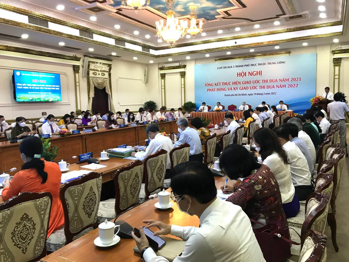 Quang cảnh hội nghị.