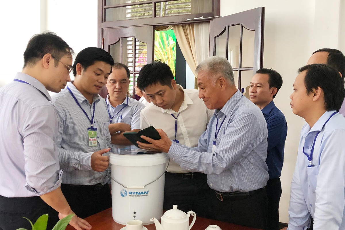 TS Nguyễn Thanh Mỹ tại Hội thảo về giải pháp chuyển đổi số ở Đồng Tháp.