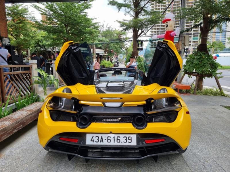 Siêu xe McLaren 720S Spider trị giá 28 tỉ đồng - Ảnh: 91.com.vn