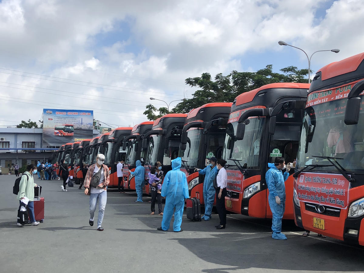 Sở GTVT TP HCM đã có văn bản tham mưu về đón người từ các địa phương trở lại TP HCM sau giai đoạn giãn cách xã hội kéo dài.