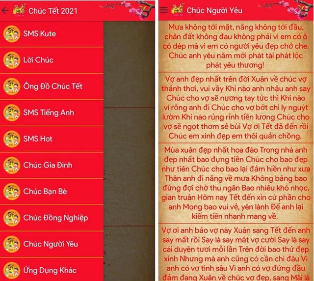 Cách cài đặt ứng dụng giúp tạo tấm thiệp chúc Tết Nguyên Đán