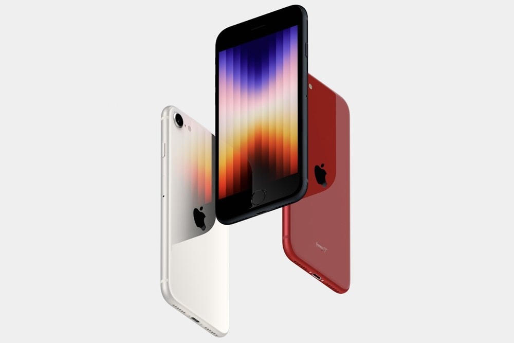 3 màu của iPhone SE. (Ảnh: Apple).