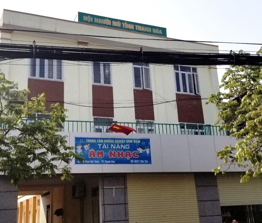 Trụ sở Hội Người mù tỉnh Thanh Hóa.